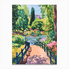 Regent S Park London Parks Garden 2 Painting Canvas Print