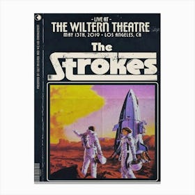 The Wiltern Theatre Poster Canvas Print