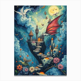 Fairytale Castle 14 Canvas Print