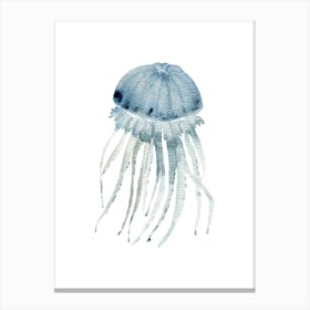 Jellyfish Watercolor Painting 2 Canvas Print