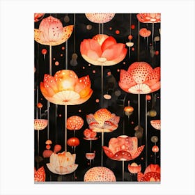 Lotus Lantern Canvas Print