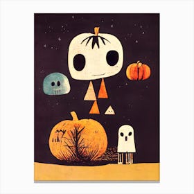 Spooky Wooky Canvas Print