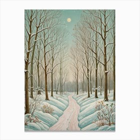 Winter Walk Canvas Print