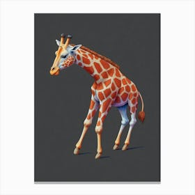 Default Draw Me A Giraffe Attempting Balletlegs Tangled Grace 1 (2) Canvas Print