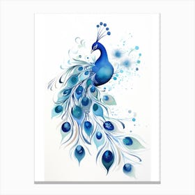 Peacock 6 Canvas Print