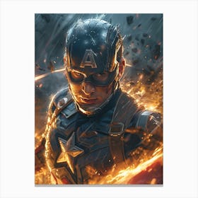 Captain America 32 Canvas Print