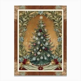 Christmas Tree 25 Canvas Print