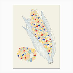 Corn On The Cob Canvas Print