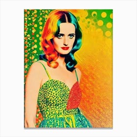 Eva Green Colourful Pop Movies Art Movies Canvas Print
