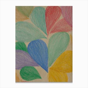 Colorful Leaves Canvas Print