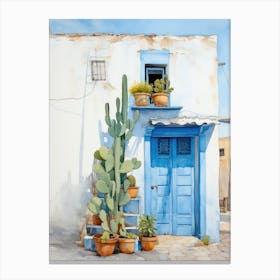 Blue Door 24 Canvas Print