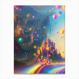 Fantasy Castle Canvas Print