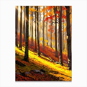 Autumn Forest 8 Canvas Print