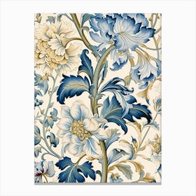 Floral Wallpaper 1 Canvas Print