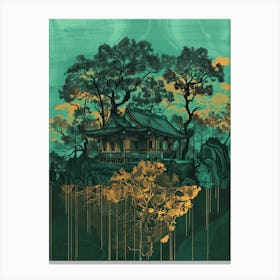 Asian House Canvas Print