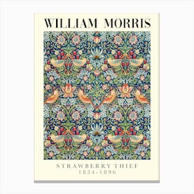 William Morris Strawberry Thief Canvas Print