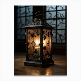 Candlelit Lantern Canvas Print