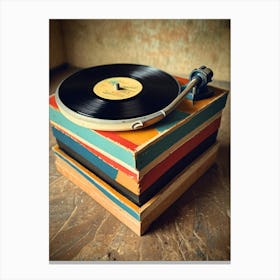 Turntable Canvas Print