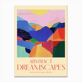 Abstract Dreamscapes Landscape Collection 73 Canvas Print