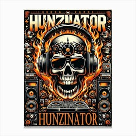 HunzINAtor 1 Canvas Print