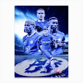 Chelsea Fc Poster Canvas Print