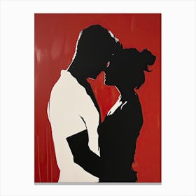 'I Love You' Valentine's Day Canvas Print