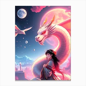 Mystical Fantasy Illustration 7 Canvas Print