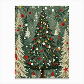 Christmas Trees Canvas Print