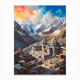 Hindu Temple 2 Canvas Print