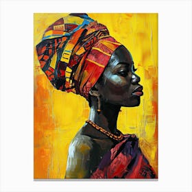 The African Woman 60 Canvas Print
