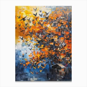 Birds In The Sky 8 Canvas Print