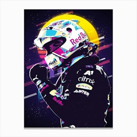Max Verstappen Red Bull Driver Canvas Print