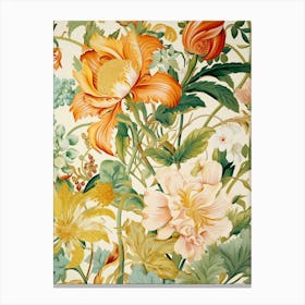 Floral Wallpaper 194 Canvas Print