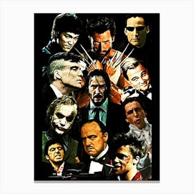 the movies Canvas Print