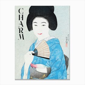 Charm. Japanese Canvas Print