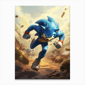 Sonic The Hedgehog 13 Canvas Print