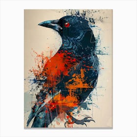 Crow Canvas Art Canvas Print