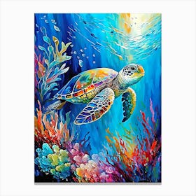 Sea Turtle Canvas Print