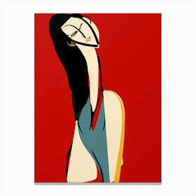 Asian Woman 5 Canvas Print