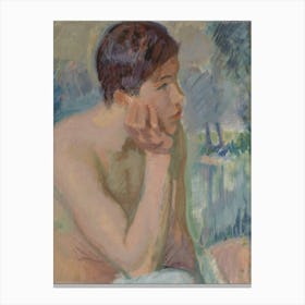 Lost In Thoughts, 1922 1923, By Magnus Enckell Canvas Print