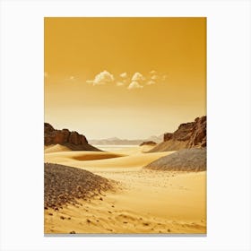 Desert Landscape 136 Canvas Print