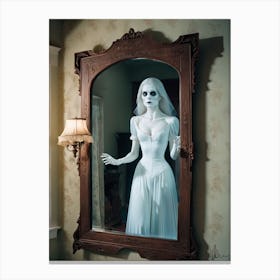 Haunted Mirror Canvas Print