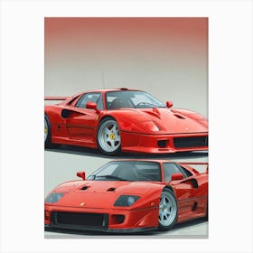 Ferrari Gtb Canvas Print