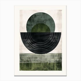 Turing Bauhaus Mid Century Canvas Print