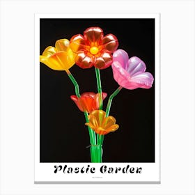 Bright Inflatable Flowers Poster Buttercup 2 Canvas Print