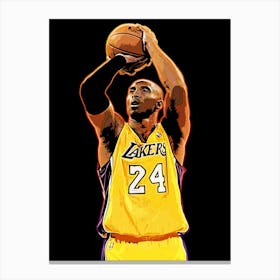 Legend Of Kobe Canvas Print