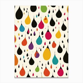 Raindrops 4 Canvas Print