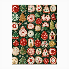 Christmas Cookies Canvas Print