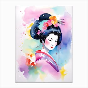 Geisha 75 Canvas Print