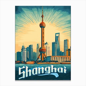 Shanghai Travel Canvas Print